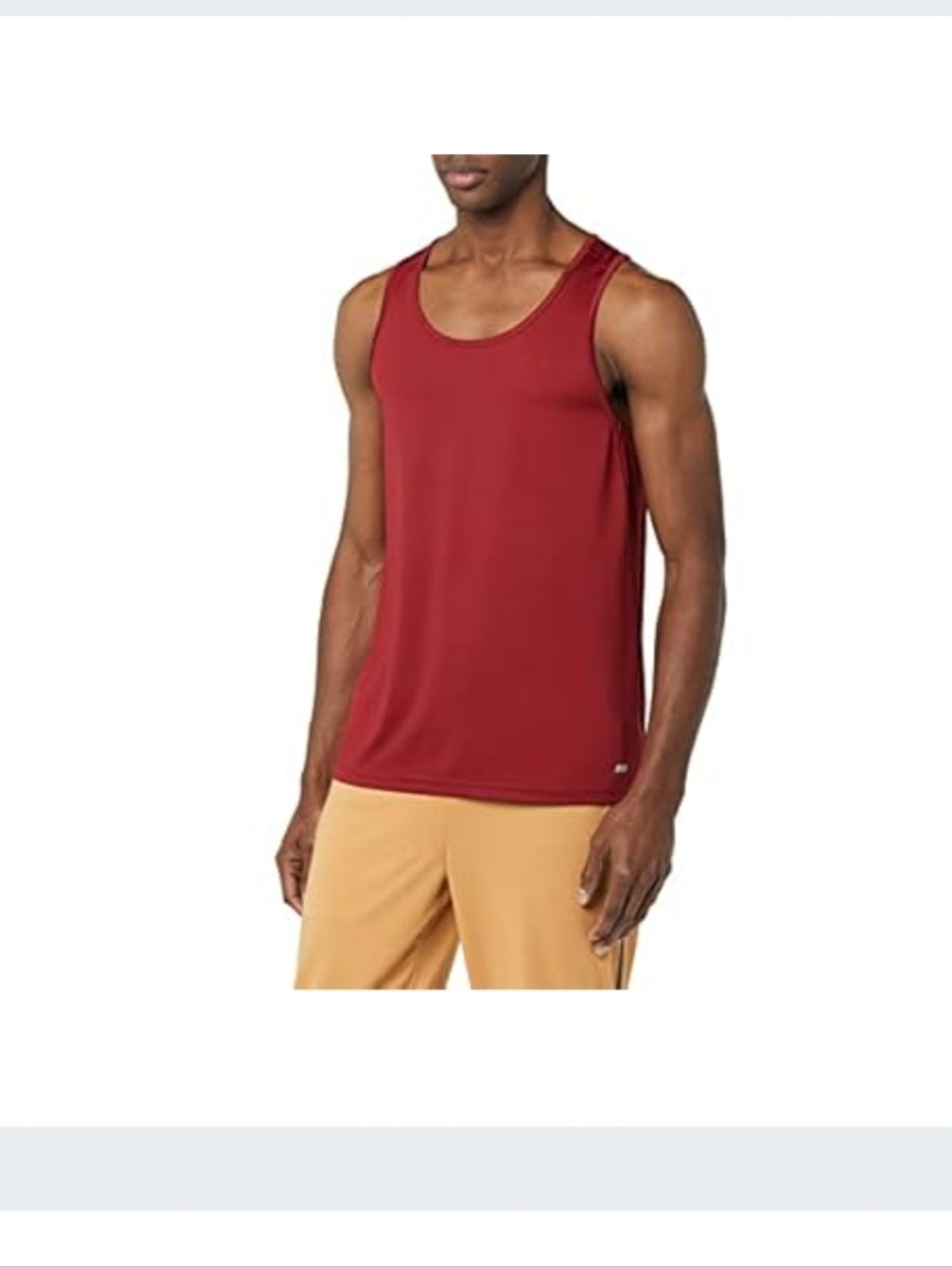 Amazon Essentials Men's Quick Dry Tech Stretch Active Sleeveless Gym Tank Top XL